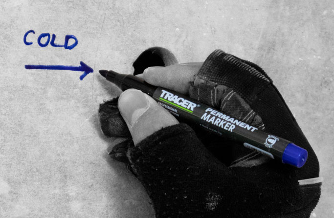 Tracer Clog Free Black Markers, INTRODUCING, #Tracer Clog Free Black  Markers See them in action for yourself - Perfect for almost every surface.  Mark on tiles, wood, glass, concrete